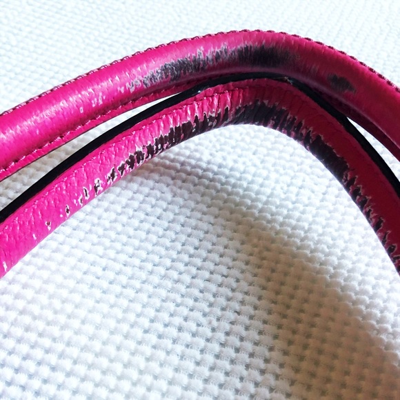 KATE SPADE Wellesley Small Camryn Sweetheart Pink Leather Satchel - Picture 10 of 11